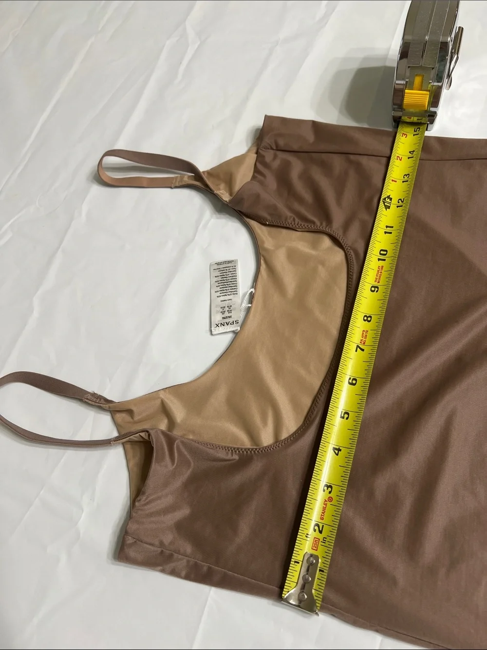 SPANX Stretch Slip Camisole in Nude Brown